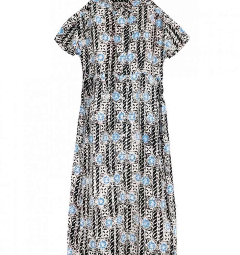 Shirt Dress - Twist in Blue