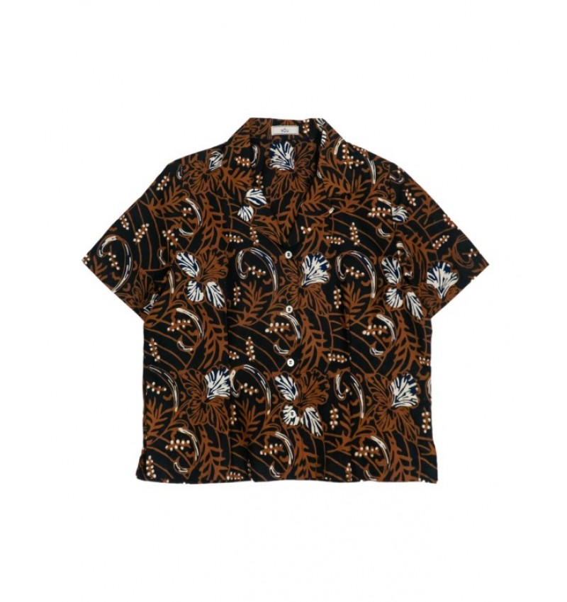 Aloha Shirt - Brown Aloha Shirt - Brown
