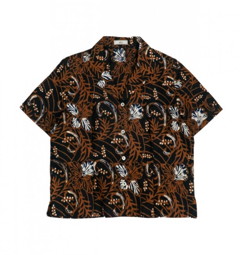 Aloha Shirt - Brown