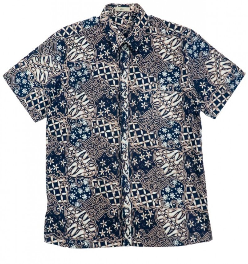 Short Sleeves Shirt - Navy