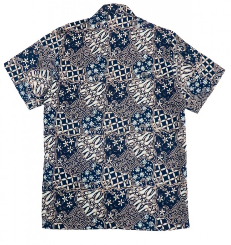 Short Sleeves Shirt - Navy