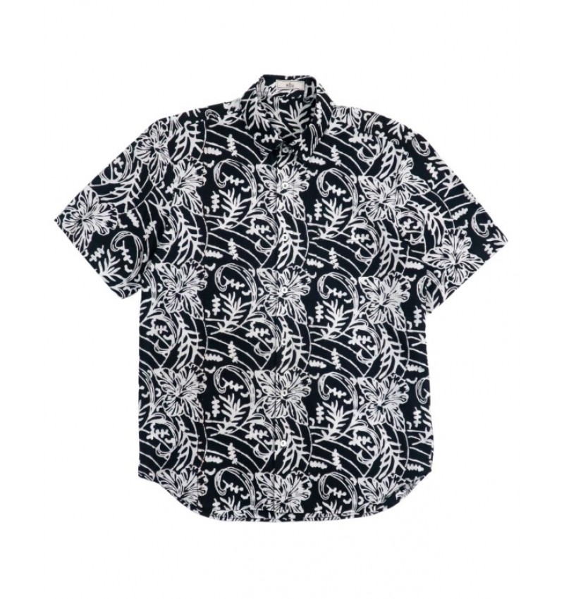 Casual Short Sleeves Shirt - Festive Hibiscus Casual Short Sleeves Shirt - Festive Hibiscus