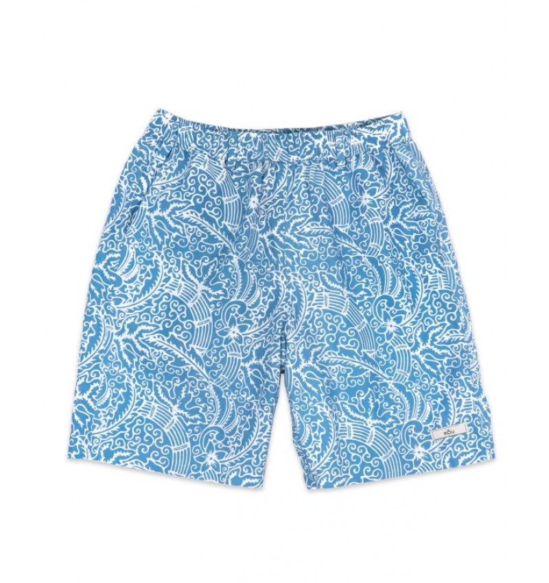 Half Pants - Blue Bamboo Half Pants - Blue Bamboo