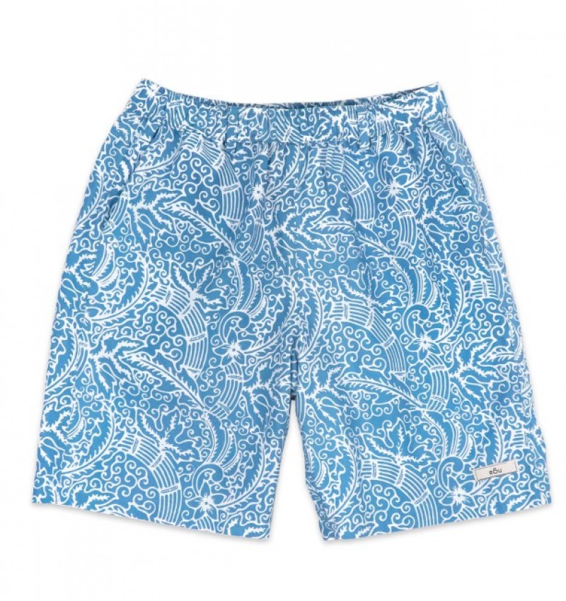 Half Pants - Blue Bamboo