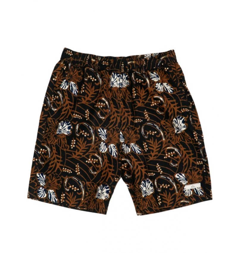 Half Pants - Festive Hibiscus Half Pants - Festive Hibiscus