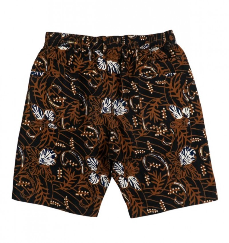 Half Pants - Festive Hibiscus